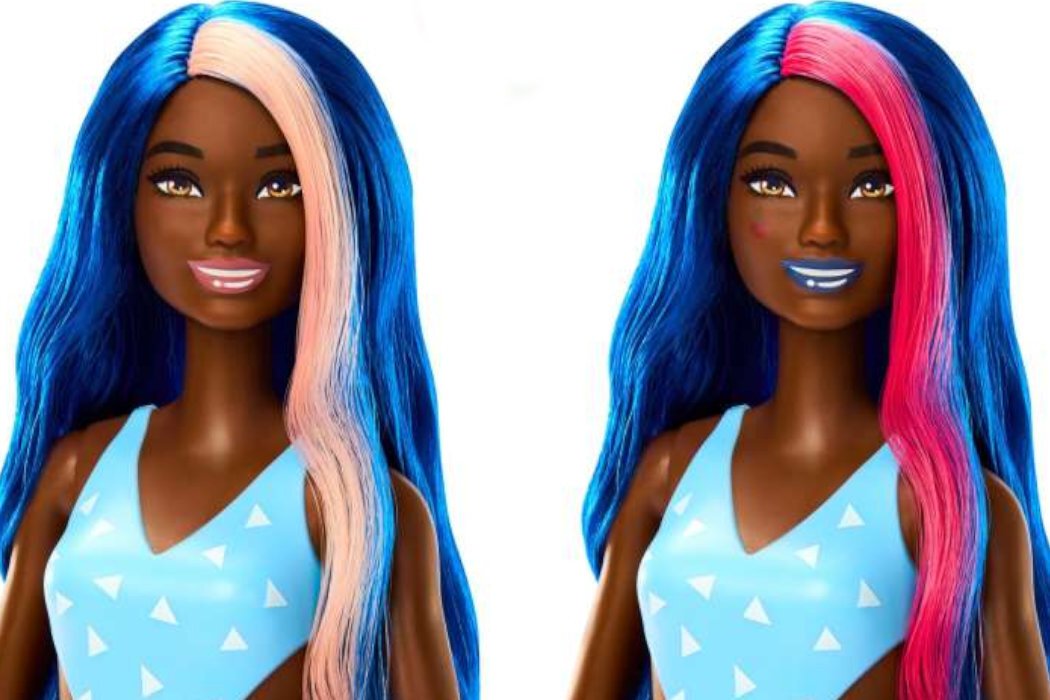 Lalka Barbie Pop Reveal Juicy Fruit Truskawkowa lemoniada zabawa kreatywność elementy slime