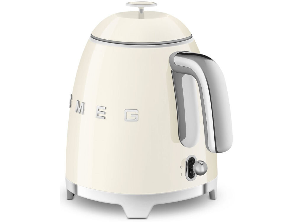 Czajnik SMEG KLF05CREU Kremowy kilka funkcji wskaźnik poziomu wody system Soft Opening filtr ze stali nierzdewnej wygodne higieniczne użytkowanie zwiększona satysfakcja 