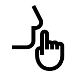 Symbol cichej pracy lodówki