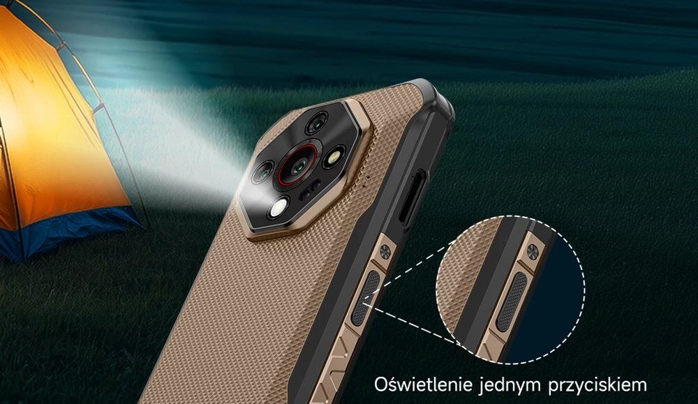 Smartfon ULEFONE Armor X16 Pro latarka 133 lumenów podwójne 5G