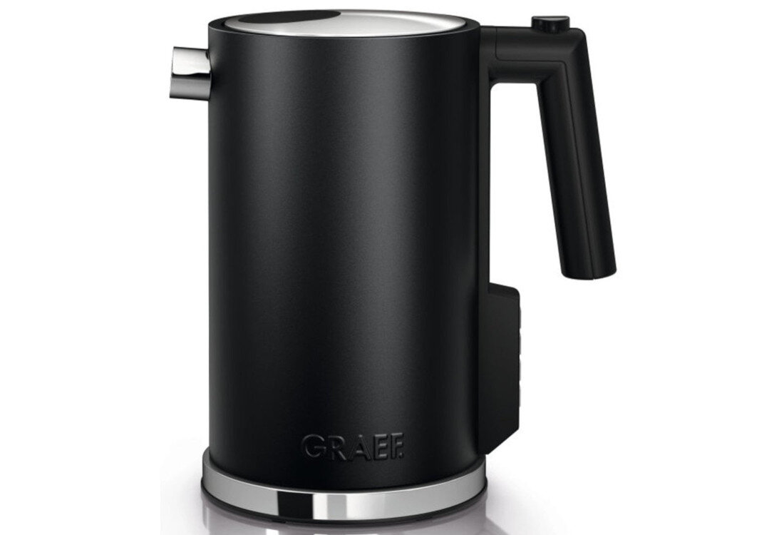 Czajnik GRAEF WK 902 Czarny Elegancki minimalistyczny design ze stali nierdzewnej napój