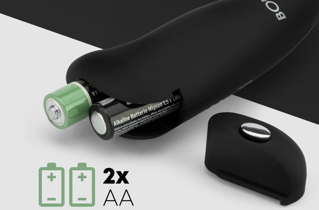 Spieniacz BOMANN MS 344 CB Mobilne zasilanie bateriami Zasilanie 2 × AA (1,5 V)  Baterie nie są dołączone