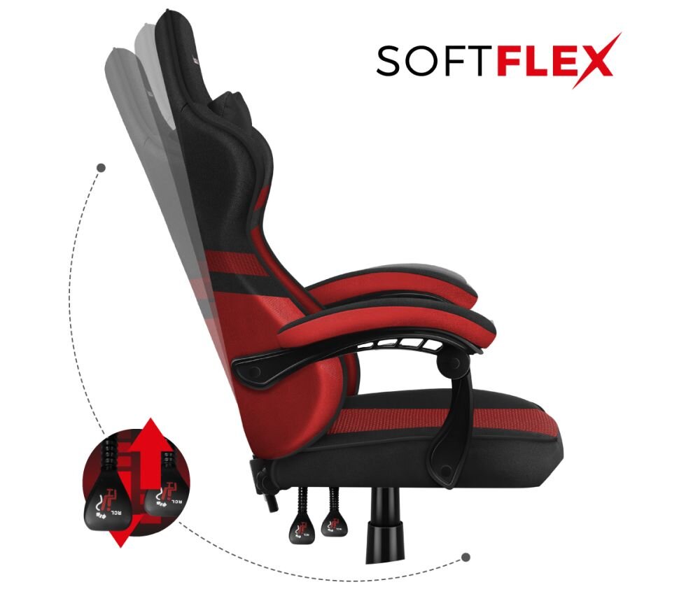 Fotel HUZARO Force 4.4 bujanie mozliwosci softlex