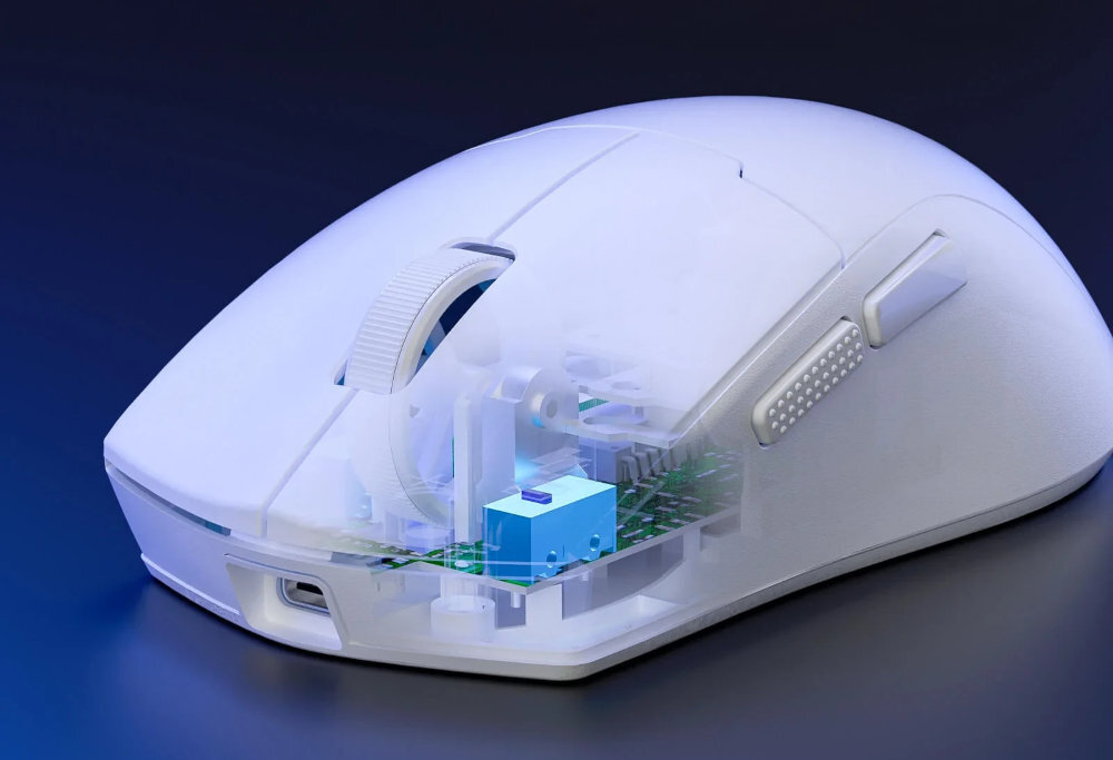 REDRAGON K1NG Pro Max Bezprzewodowe połączenie transmisji 1K gier RTS, FPS i Battle Royale sensor PixArt PAW3395