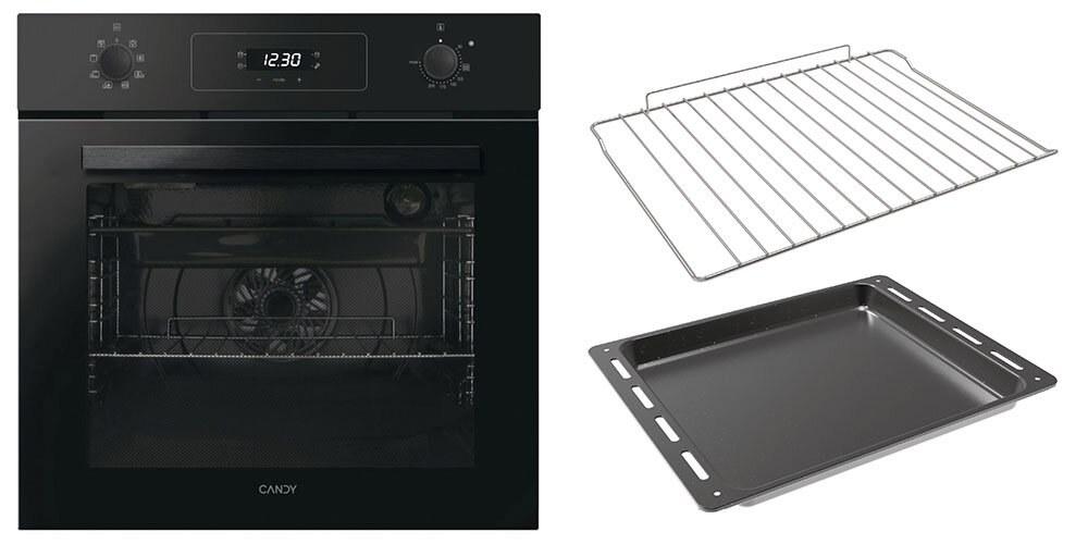 PIEKARNIK CANDY FIDC X605 CA akcesoria blacha ruszt front zamknięty