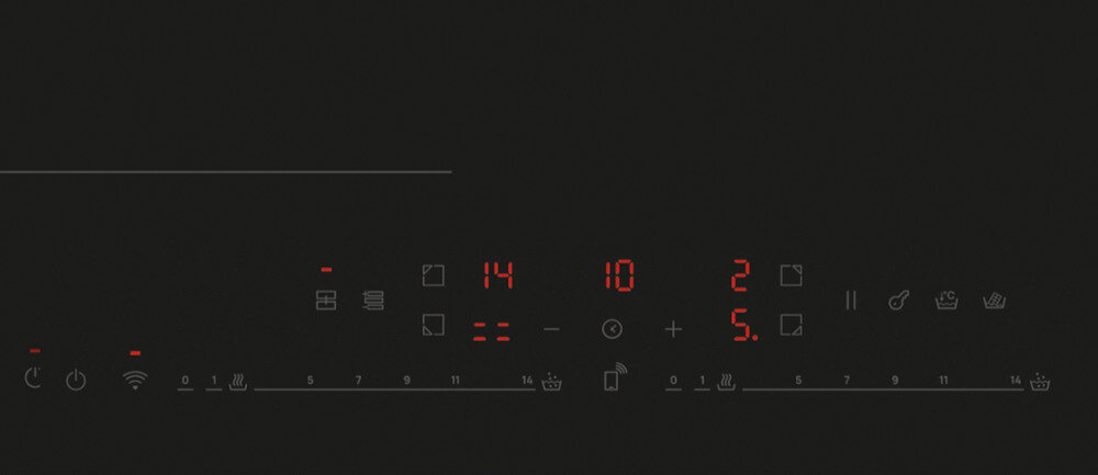 Płyta indukcyjna HAIER HAIF64DCS Wyjątkowy panel sterowania łatwa obsługa intuicyjny interfejs