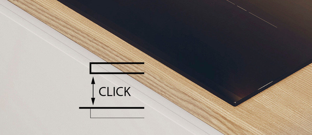 Płyta indukcyjna HAIER HAIF64DCS Łatwa instalacja z Easy Clip bezproblemowy montaż 