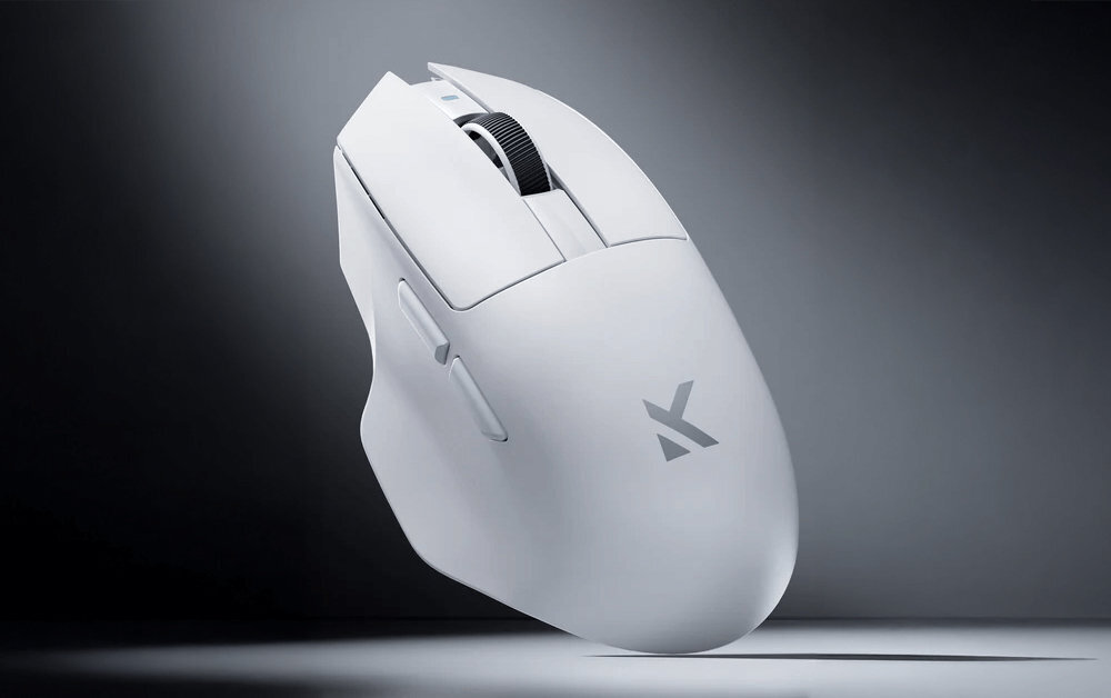 MCHOSE G7 sensor optyczny PAW3311 12000 DPI, 750 IPS oraz 50G akceleracji dynamicznych grach FPS - myszka pionowo od boku