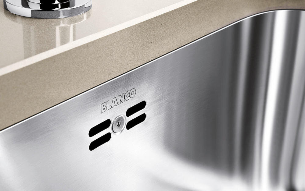 BLANCO zlewozmywak wbudowany montaż blat kuchenny otwór silgranit granit łatwe czyszczenie kamień