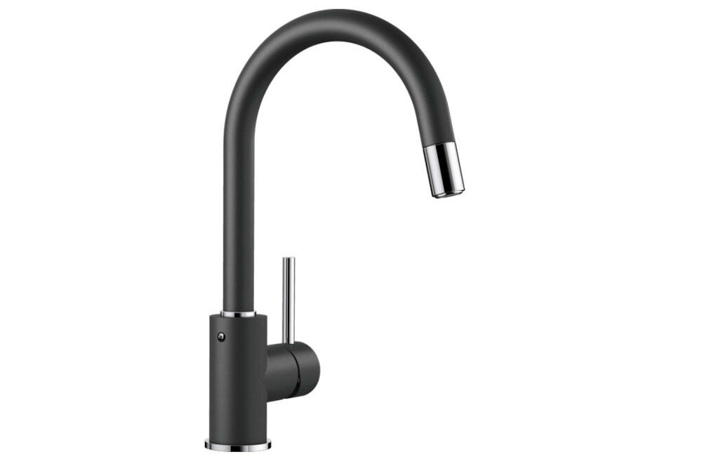 BLANCO Mida obrotowa wylewka bateria kuchenna stojąca nowoczesny styl kuchnia elastyczna jednodźwigniowa