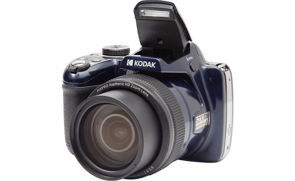 Aparat KODAK AZ528 rozdzielczość bateria stabilizacja zoom af przysłona obiektyw makro ogniskowa 