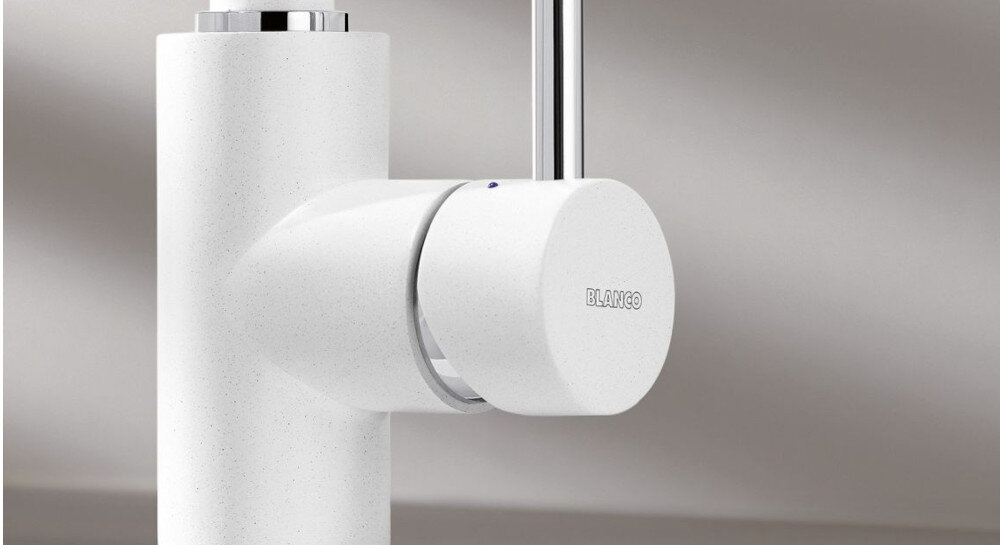 BATERIA KUCHENNA BLANCO Mida 519418 trwały estetyczny Silgranit odporny na temperatury łatwe czyszczenie