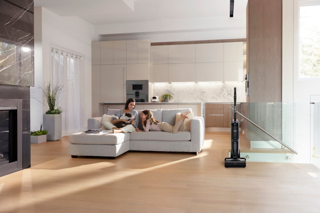 ODKURZACZ TINECO FLOOR ONE S7 FLASHDRY PET System samoczyszczenia wykorzystuje gorącą wodę zapach