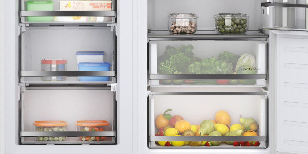 ZAMRAŻARKA HAIER HAUN518EW Metalowe wykończenia estetyka wygląd wnętrze metalowe akcenty wytrzymałość bezpieczeństwo