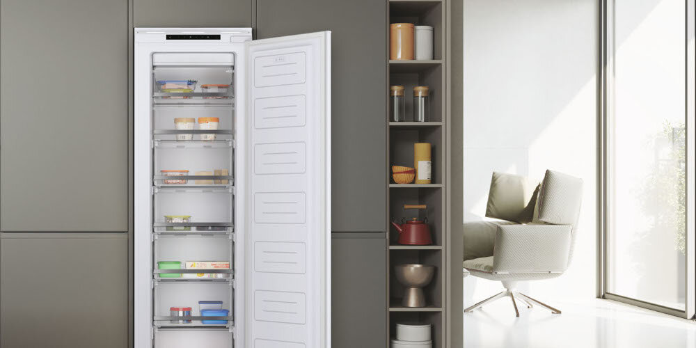 ZAMRAŻARKA HAIER HAUN518EW Zamrażarka do zabudowy komplet z chłodziarką