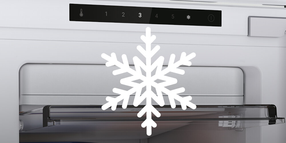 ZAMRAŻARKA HAIER HAUN518EW funkcja Super Freezing mrożenie szybkie krótszy czas duże ilości produktów