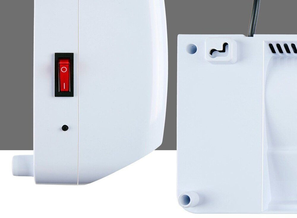 Grzejnik ceramiczny ALPINA 2002781 montowanie na ścianie, oszczędność miejsca, efektywne ogrzewanie