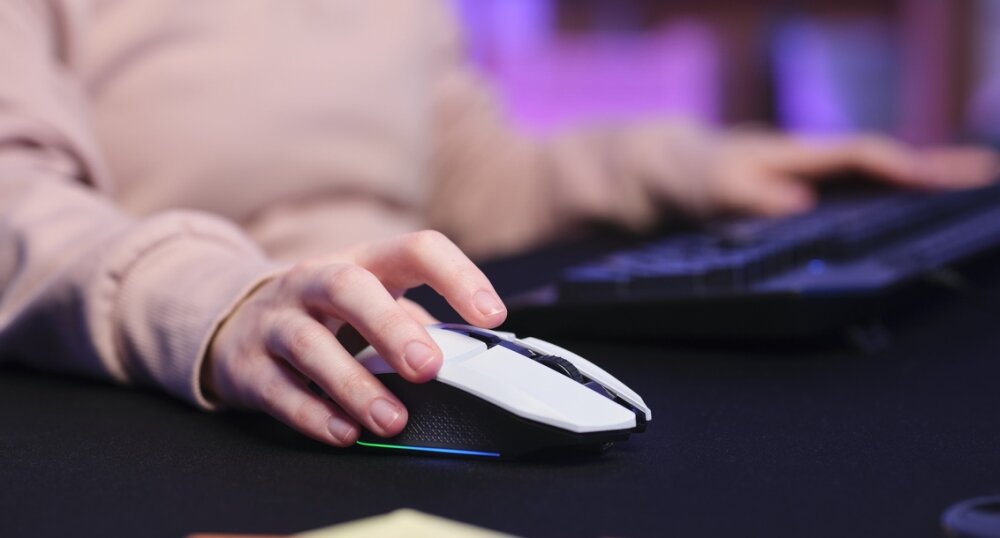 Mysz TRUST GXT 110 Felox bezprzewodowe DPI przyciski 