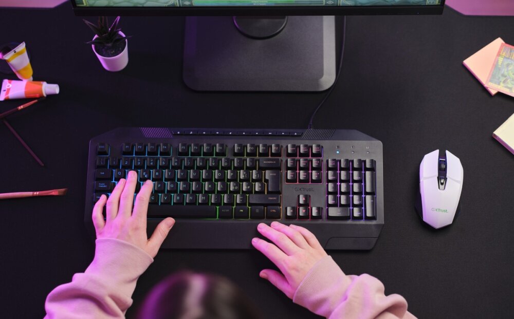 Mysz TRUST GXT 110 Felox bezprzewodowe DPI przyciski 