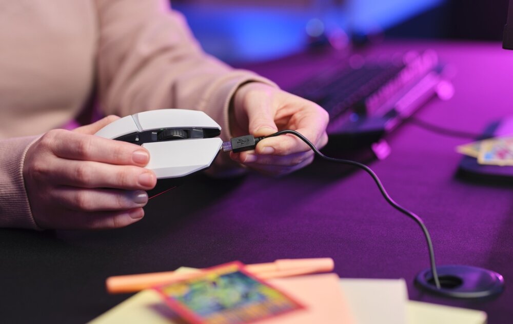 Mysz TRUST GXT 110 Felox bezprzewodowe DPI przyciski 