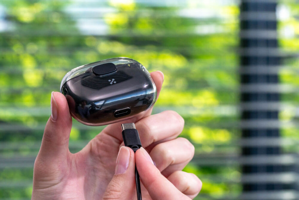 Słuchawki XMUSIC XTW800K czas pracy akumulator etui ładujące do 6 godzin