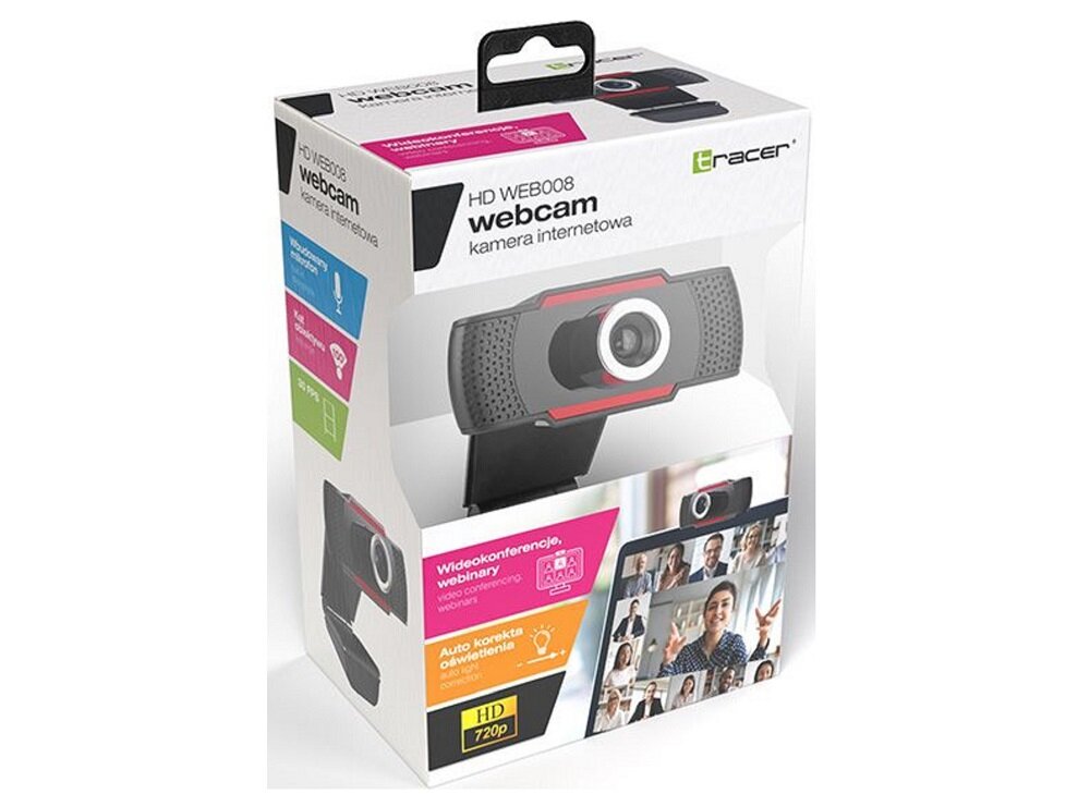Kamera TRACER HD WEB008 - czujnik korekcji światła wysoka jakość wideo
