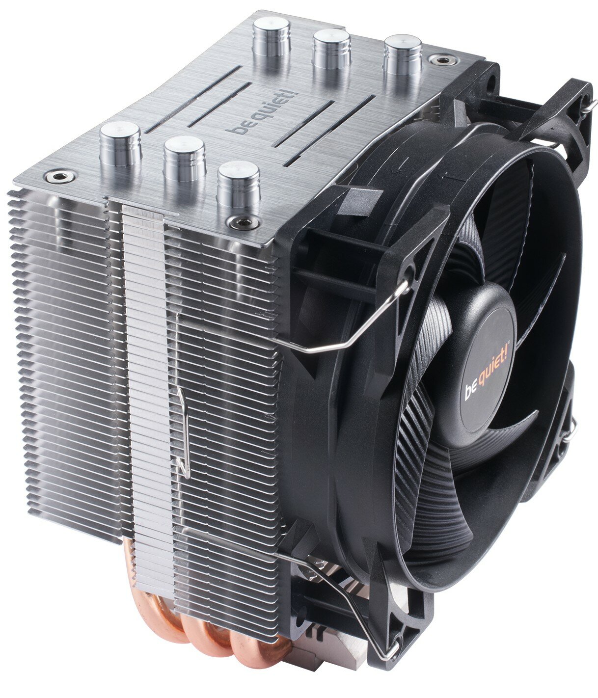 CHŁODZENIE CPU BE QUIET PURE ROCK SLIM CPU COOLER wertykalny pionowy montaż