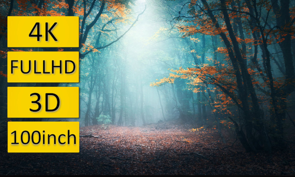 Ekran projekcyjny OVERMAX Semi Automatic Screen 100