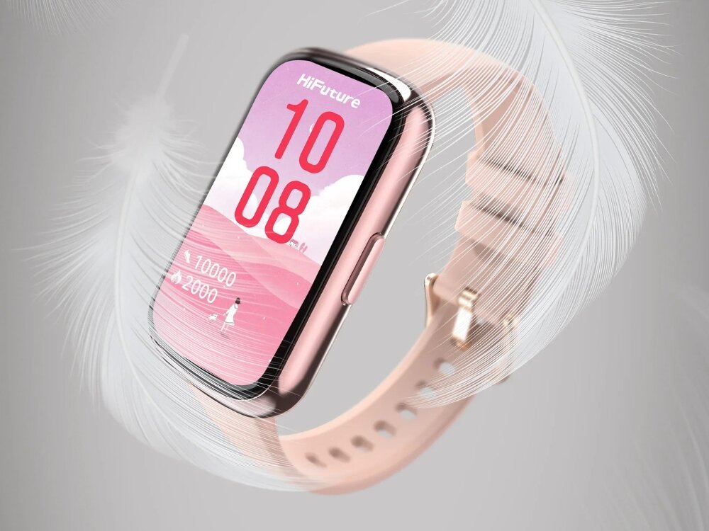 Smartwatch HIFUTURE EVO2
            smartwatch w piórkach lekkość konstrukcja ergonomia budowa