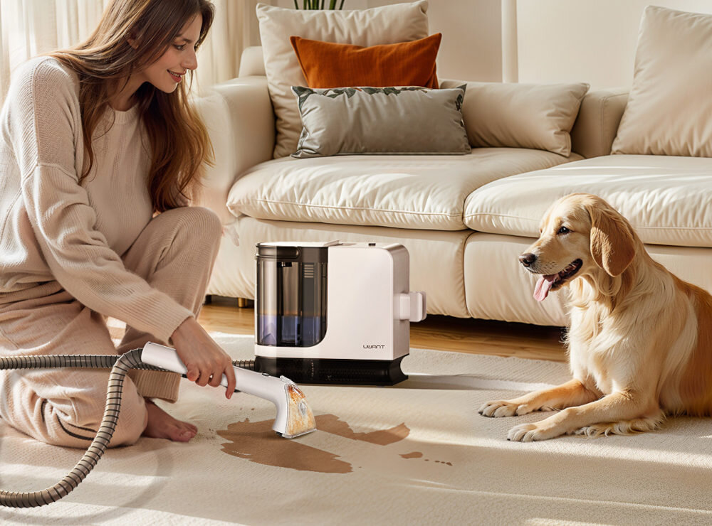 Odkurzacz piorący UWANT B300 Pro do sof, łóżek, zasłon, dywanów, fotelików samochodowych płytek i innych twardych powierzchni