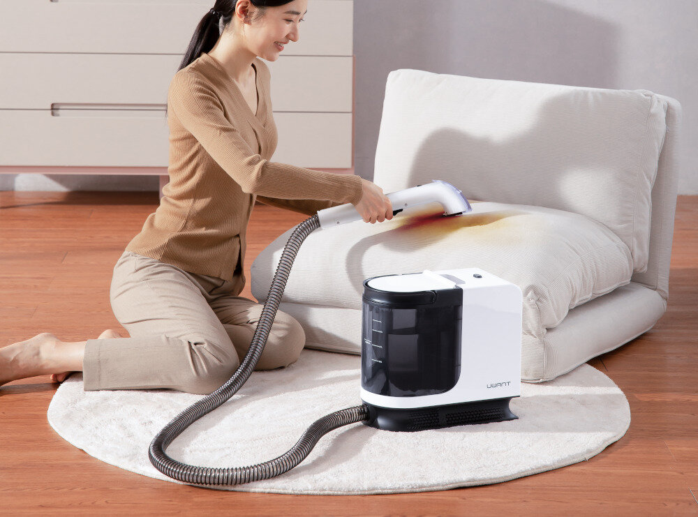 Odkurzacz piorący UWANT B300 Pro Dwukomorowa konstrukcja powierzchnia zbiorniki pojemność