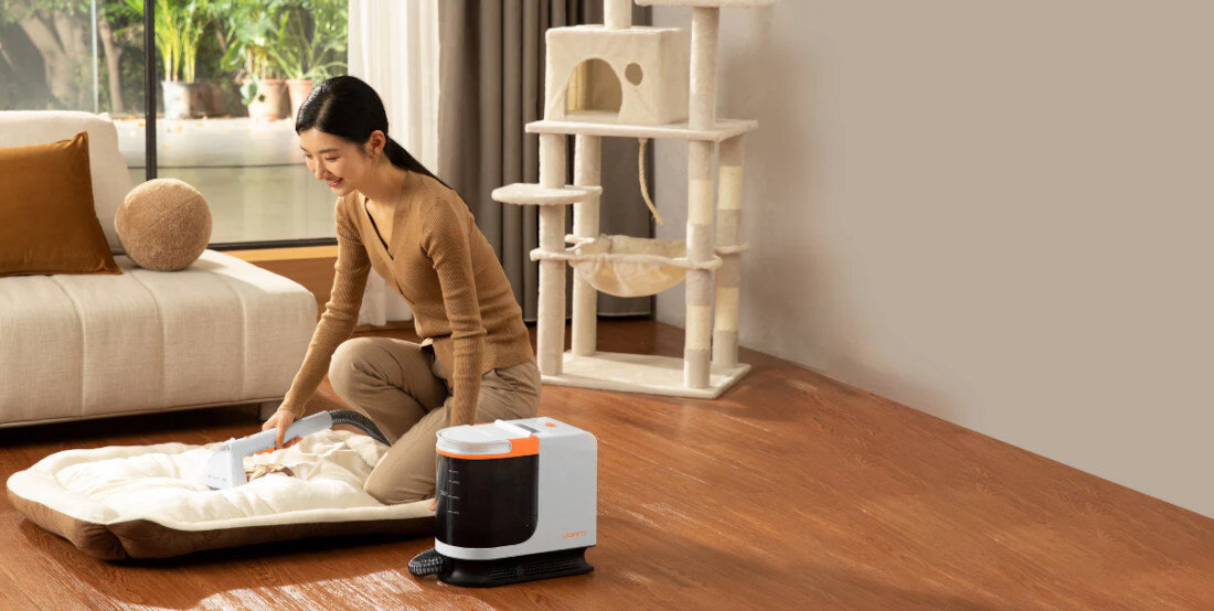 Odkurzacz piorący UWANT B300 Pro Cicha praca poziom hałasu Komfort akustyczny