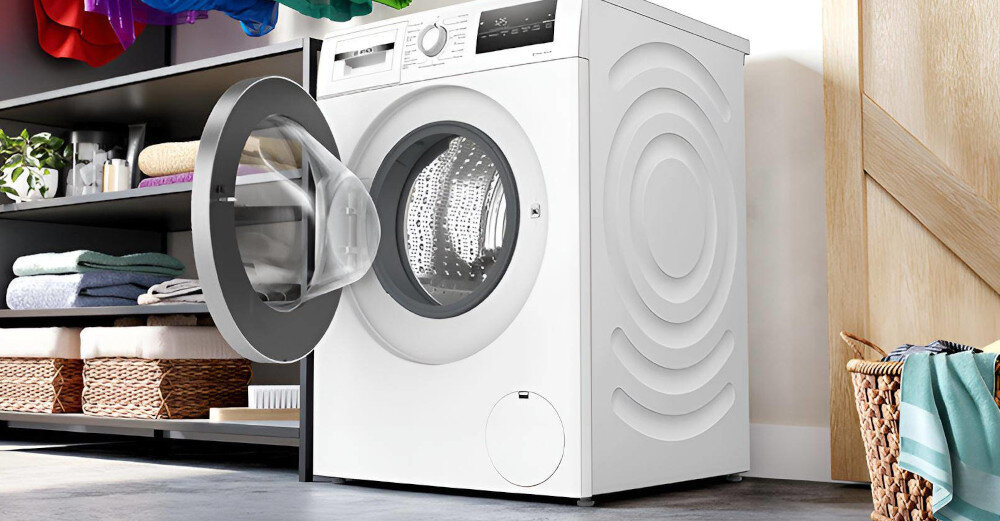 Pralka BOSCH WAN2425LPL system antywibracyjny boczne ściany pralki