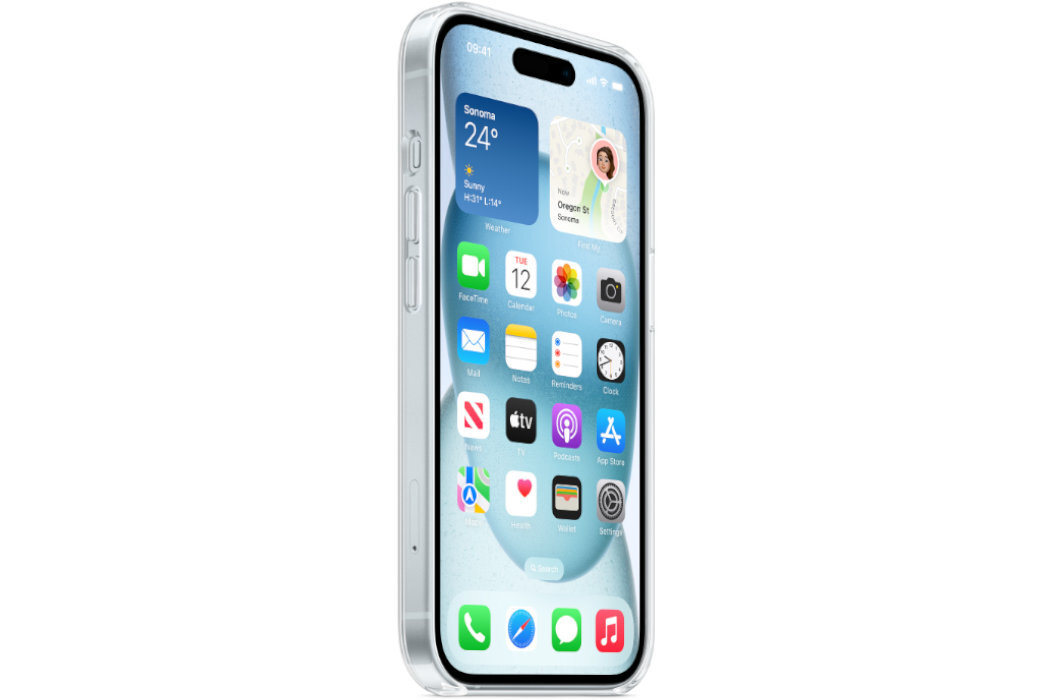 ETUI DO IPHONE 15 clear CASE WITH MAGSAFE  wytrzymałość ochrona ekskluzywność solidność wygląd ładowanie MagSafe