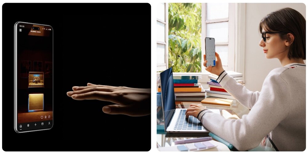 HUAWEI nova 14 Pro sterowanie gestami przycisk inteligentny