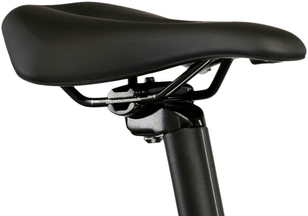 Rower górski MTB KROSS XPRT 9.2 M18 29 cali męski Niebiesko-grafitowy siodełko na białym tle siodełko KROSS typu MTB ergonomiczny kształt wspiera ciało zmniejsza zmęczenie aluminiowa sztyca o średnicy 30,9 mm i długości 400 mm odpowiednia sztywność lepsze przenoszenie mocy