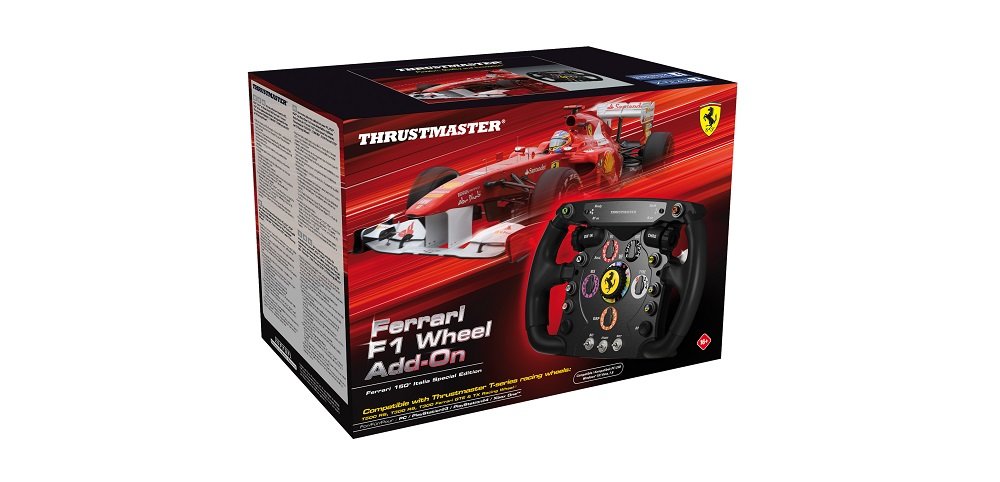 Kierownica THRUSTMASTER Ferrari F1 ADD-ON (PCPS3PS4XONE) widok 7 kompatybilność box