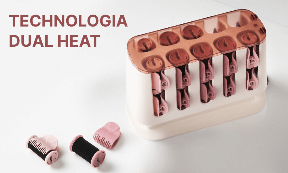 Termoloki REMINGTON H9100 Proluxe Technologia Dual Heat system podwójnego nagrzewania fryzura loki utrwalenie