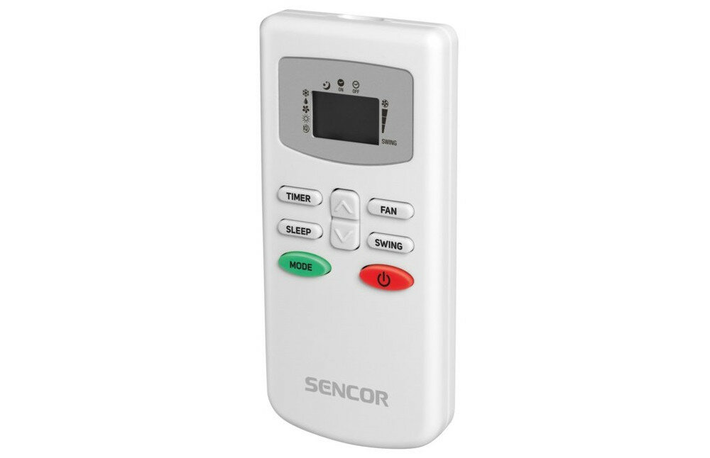 Klimatyzator SENCOR SAC MT9011C sterwanie pilot duży wyświetlacz moc 4 poziomy