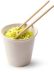 Szybko przygotowany makaron instant