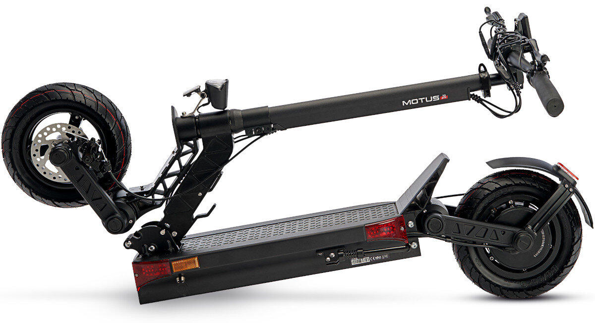 Hulajnoga elektryczna MOTUS Pro 10 Czarny skladanie