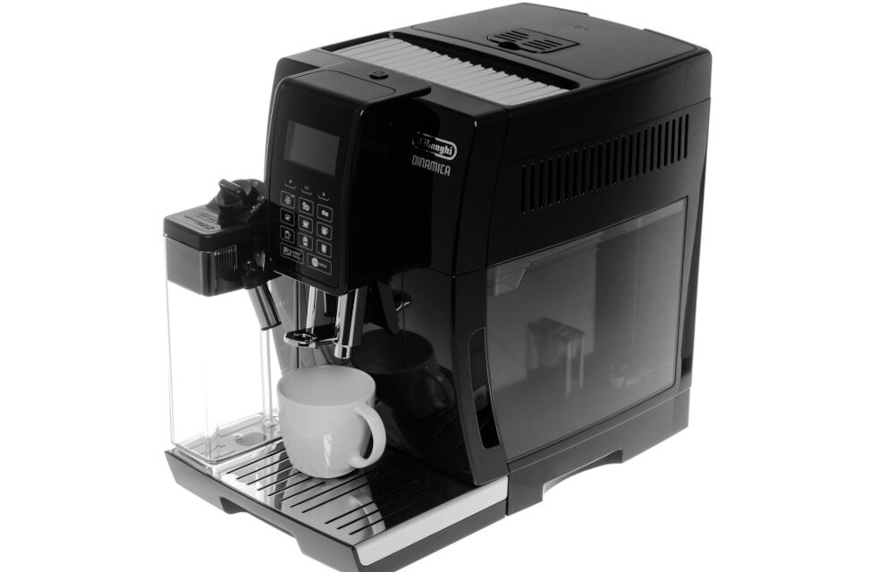 Ekspres DELONGHI Dinamica ECAM 353.75.B funkcja czyszczenia