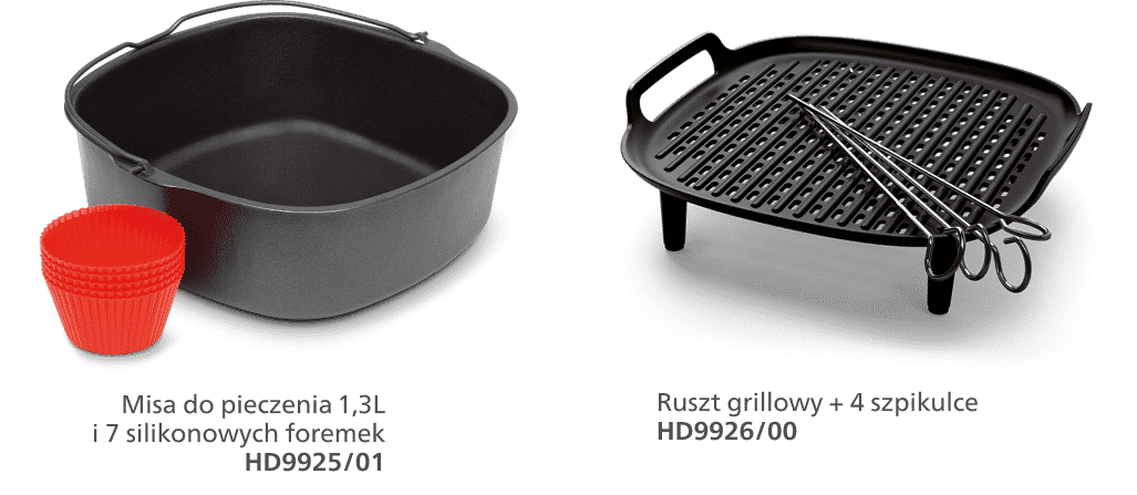 więcej możliwości gotowania z akcesoriami Philips