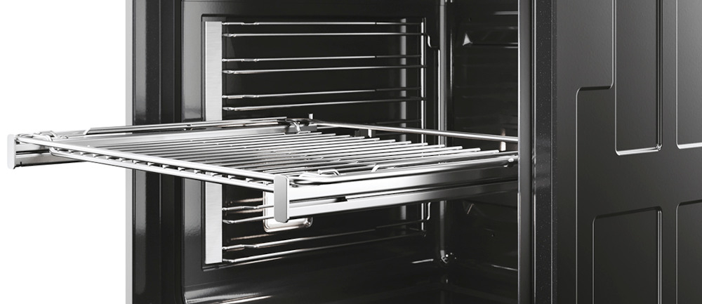 PIEKARNIK HAIER H6 ID46G3HTB prowadnice teleskopowe wysuwanie wygoda kontrola bezpieczeństwo