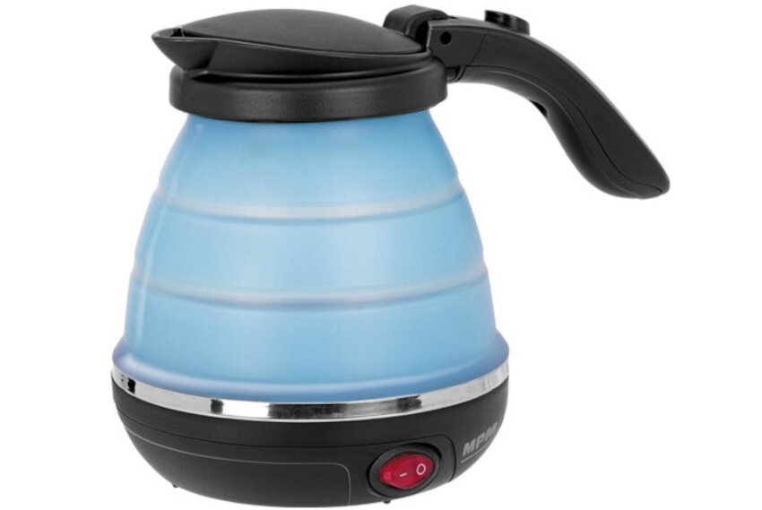 Czajnik MPM MCZ-73/N Niebieski wykonany z miekkiego silikonu