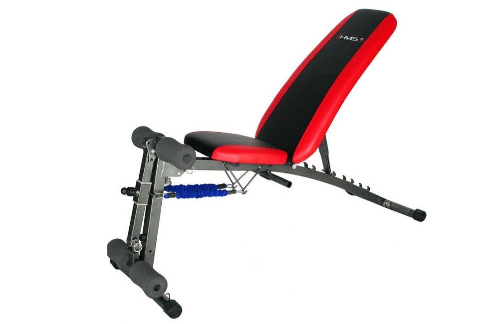 Ławka treningowa HMS L8320 Mobilne urządzenie  waga