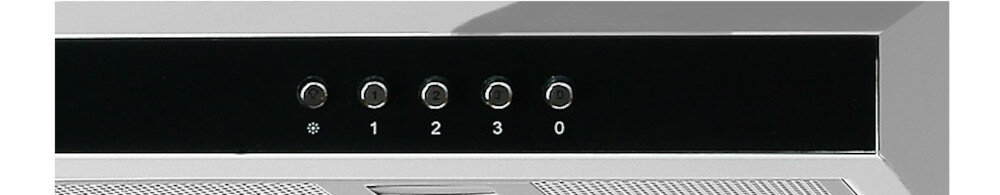 AKPO WK-7 K Glass 60 Inox/czarne szkło sterowanie poziomy