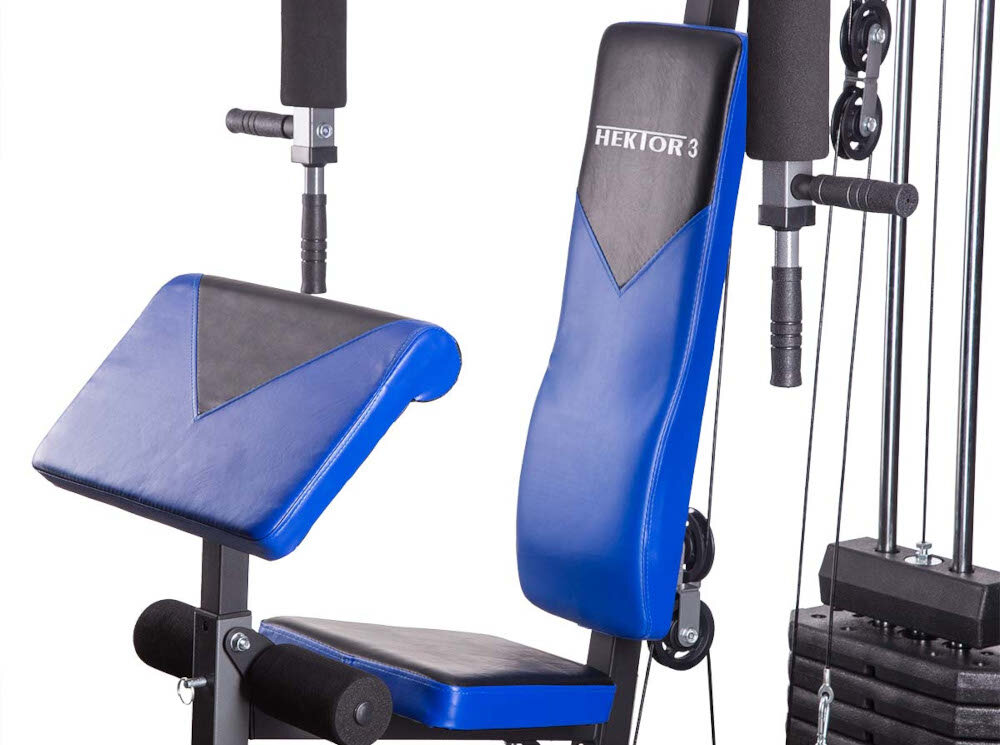 Atlas do ćwiczeń ONE FITNESSS ONE FITNESS Hektor 3 solidnie wykonany stabilny Komfort bezpieczenstwo mocna konstrukcja specjalne podstawy zgodny z ergonomicznym ksztaltem przyjemna tapicerka piankowe uchwyty stalowe linki