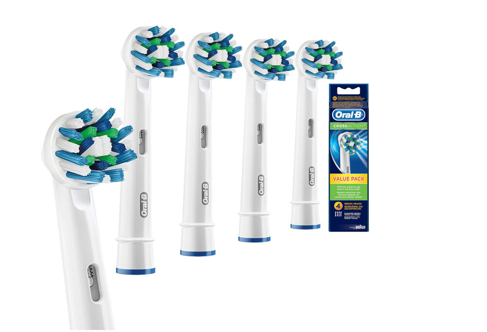 Końcówka szczoteczki ORAL-B Cross Action (4 szt.) opis glowny banner