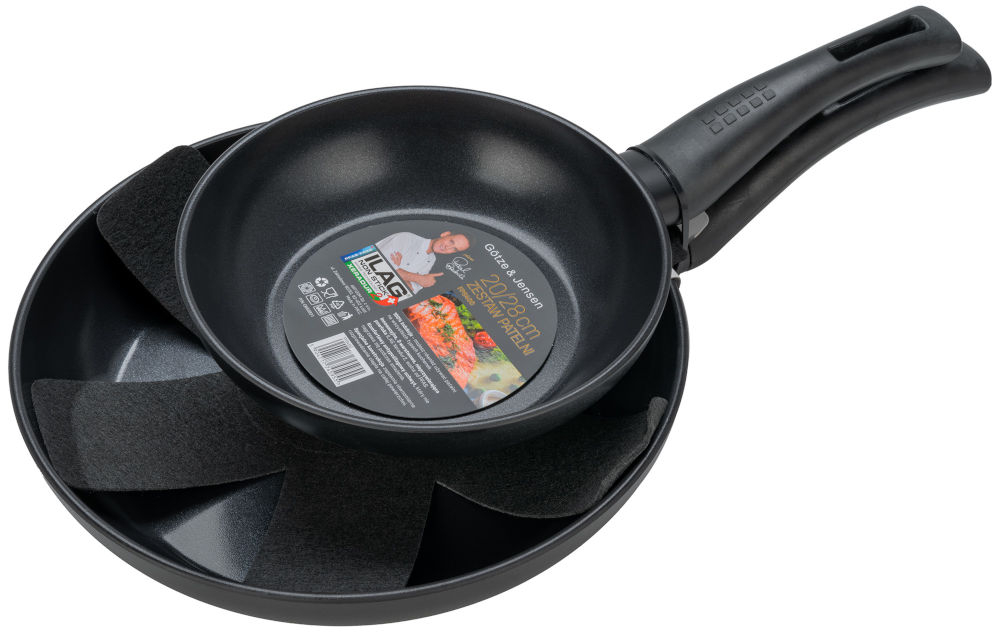 Zestaw patelni GÖTZE & JENSEN FPS400 elementy zestaw